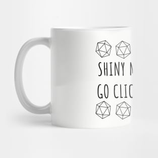 Shiny Math Rocks - Nerdy Dice Humor Mug